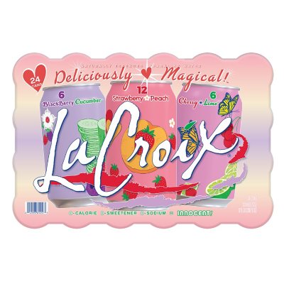 Lacroix Sparkling Water Variety Pack, 12 Fl. Oz., 24 Pk.