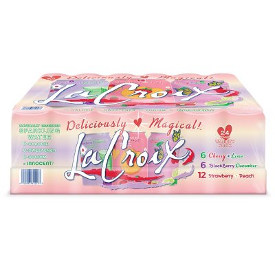 Lacroix Sparkling Water Variety Pack, 12 Fl. Oz., 24 Pk.