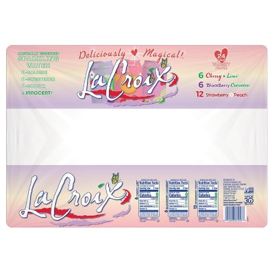 Lacroix Sparkling Water Variety Pack, 12 Fl. Oz., 24 Pk.