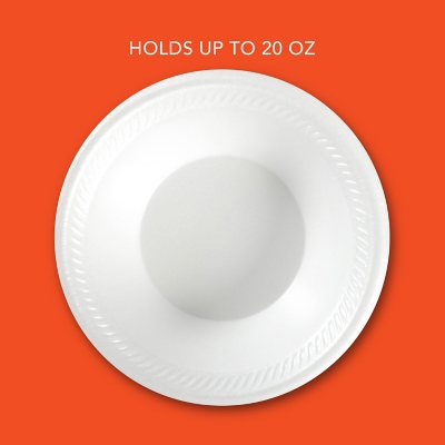 Hefty Supreme Large Foam Bowls 20 Oz., 120 Ct.