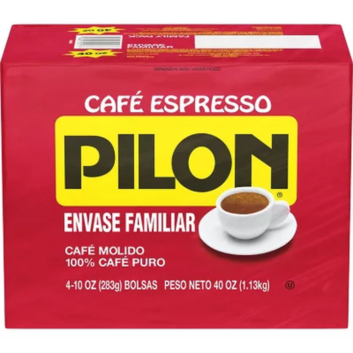 Cafe Pilon Ground Coffee 10 Oz., 4 Pk.