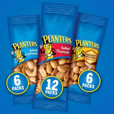 Planters Nuts Cashews and Peanuts Variety Pack 24 Pk.