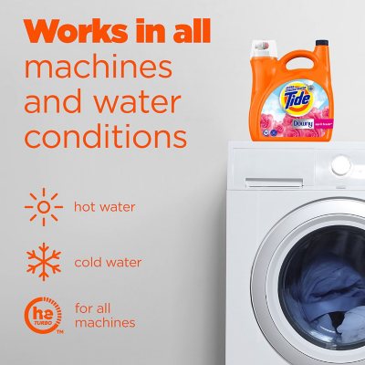 Tide + Downy Liquid Laundry Detergent, April Fresh, 111 Loads, 141 Fl. Oz..