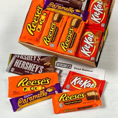 HERSHEY'S Chocolate Lovers Candy Bars, Variety Pack, Full Size, 52 Pk.