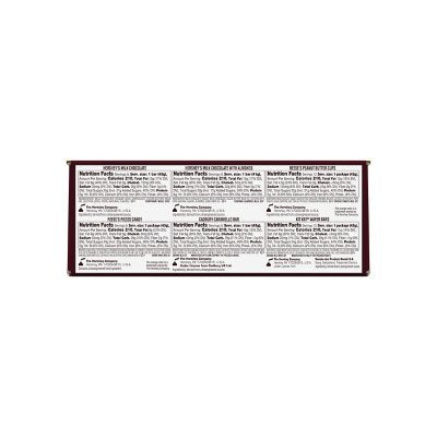 HERSHEY'S Chocolate Lovers Candy Bars, Variety Pack, Full Size, 52 Pk.