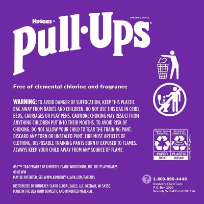 Huggies Pull-Ups Training Pants for Girls, Sizes 2T-6T