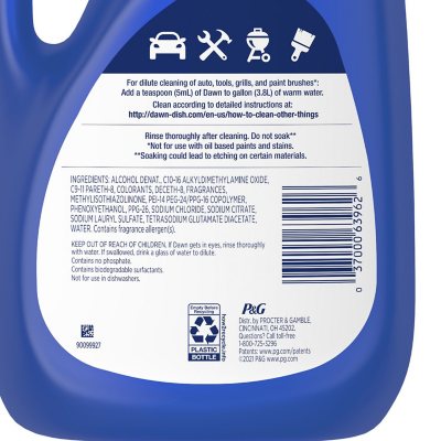 Dawn Platinum Dishwashing Liquid Dish Soap, Refreshing Rain 90 Fl. Oz.