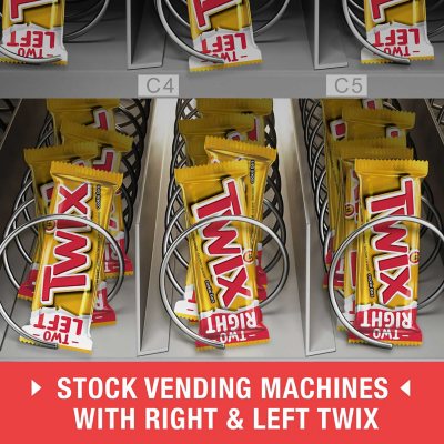 Twix Caramel Cookie Chocolate Candy Bars, Full Size, 1.79 Oz., 36 Pk.