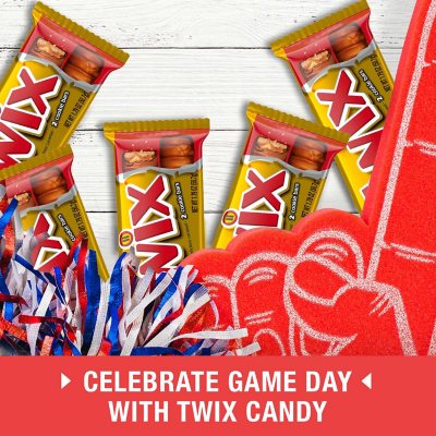 Twix Caramel Cookie Chocolate Candy Bars, Full Size, 1.79 Oz., 36 Pk.