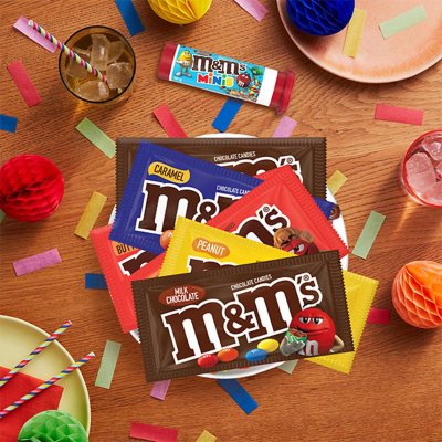 M&M'S Variety Pack Chocolate Candy, Full Size, 30 Pk.