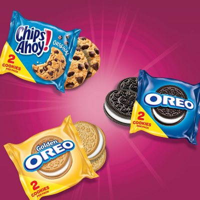 Nabisco Sweet Treats Cookie Variety Pack, OREO & CHIPS AHOY! 60 Pk.