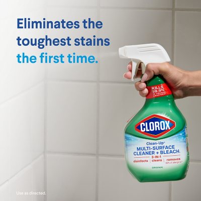 Clorox Clean-Up All-Purpose Cleaner + Bleach, Original Spray + Refill