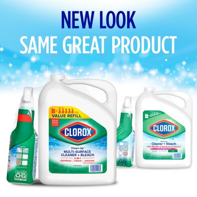 Clorox Clean-Up All-Purpose Cleaner + Bleach, Original Spray + Refill