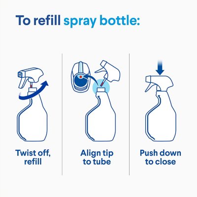 Clorox Clean-Up All-Purpose Cleaner + Bleach, Original Spray + Refill