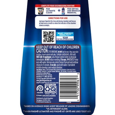 Finish Jet-Dry Rinse Aid, 38 Fl. Oz.