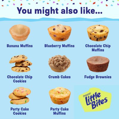 Entenmann'S Little Bites Fudge Brownie Mini Muffins 1.95 Oz., 20 Pk.