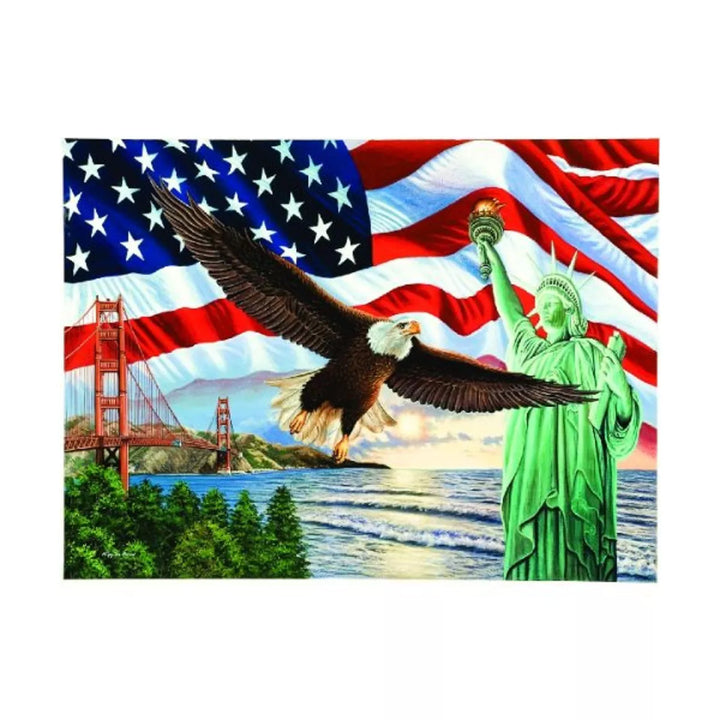 Sunsout from Sea to Shining Sea 1000 Pc Fourth of July Jigsaw Puzzle 45826