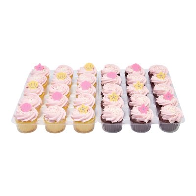 Pink Whales Cupcakes, 30 Ct.