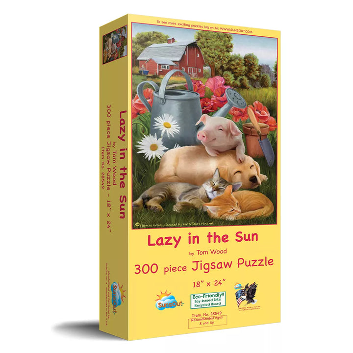 Sunsout Lazy in the Sun 300 Pc Jigsaw Puzzle 28549