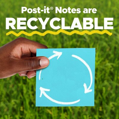 Post-It Super Sticky Pop-Up Notes, 3" X 3", Supernova Neons Collection, 16 Pack, 1,440 Total Sheets