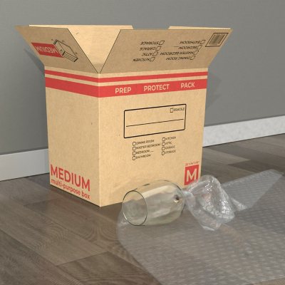 Pratt Medium Multi-Box, Move/Ship/Store, 20"L X 14"D X 18"H