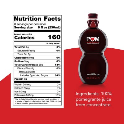 POM Wonderful 100% Pomegranate Juice, 60 Fl. Oz.