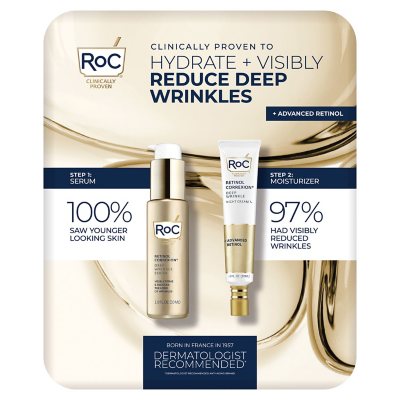 Roc Retinol Deep Wrinkle Serum & Night Cream Kit