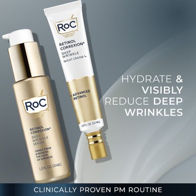 Roc Retinol Deep Wrinkle Serum & Night Cream Kit