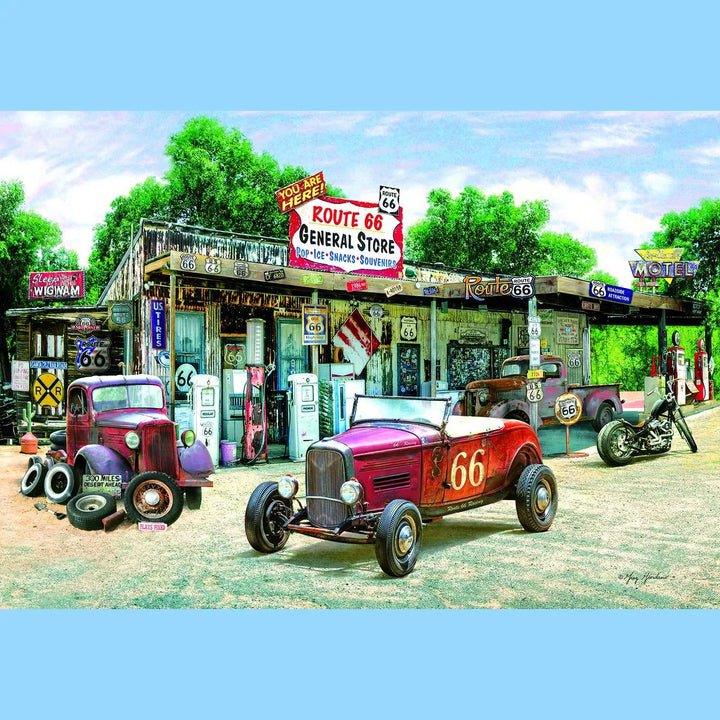 Sunsout Rte. 66 General Store 300 Pc Jigsaw Puzzle 37179