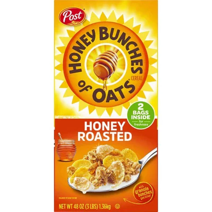 Honey Bunches of Oats Honey Roasted (48 Oz., 2 Pk.)