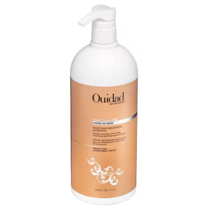 Ouidad Curl Shaper Good as New Moisture Restoring Shampoo, 33.8 Oz.