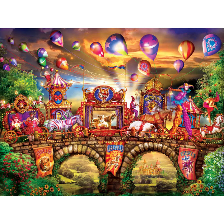 Masterpieces 300 Piece EZ Grip Jigsaw Puzzle - Carnivale Parade - 18"X24".