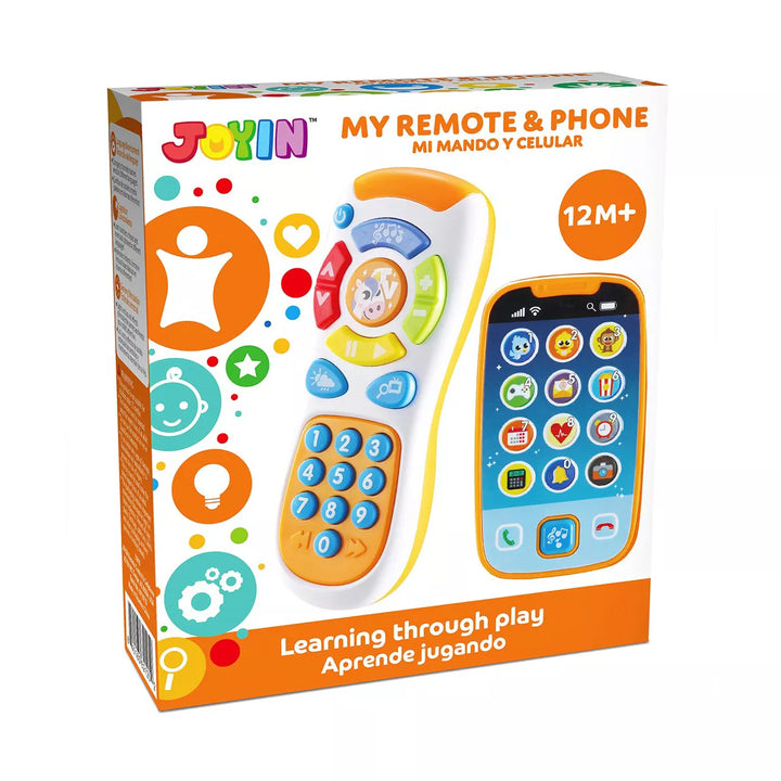 Smartphone Toys for Baby, Remote Control Baby Phone with Music, Baby Learning Toy, Christmas Birthday Gifts for Baby