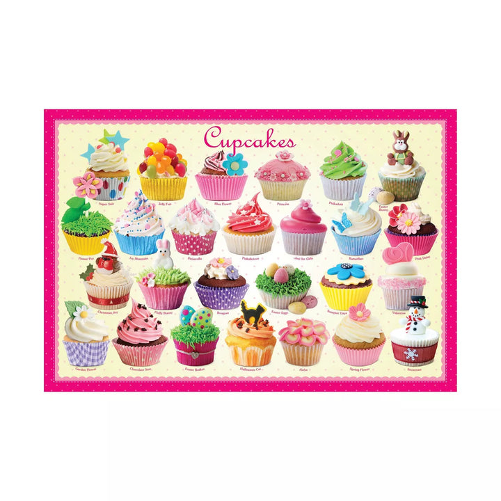 Eurographics Play & Bake Cupcakes Jigsaw Puzzle - 100Pc