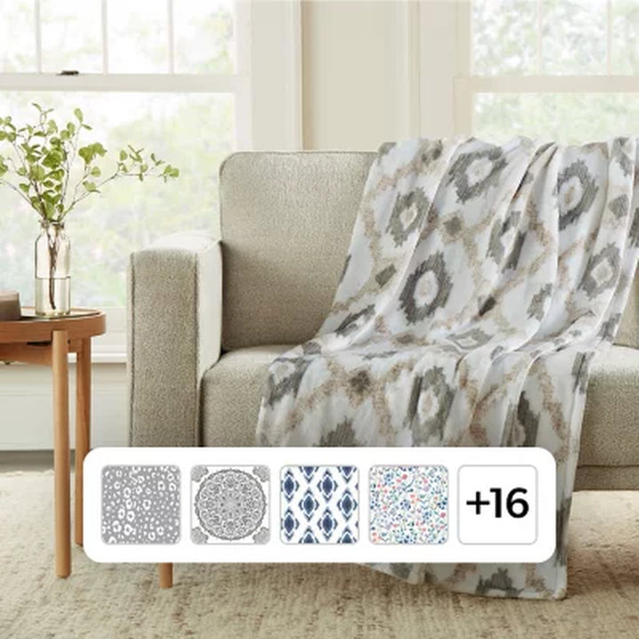 Member'S Mark Lounge Throw, 60" X 70", Assorted Designs