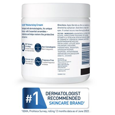 Cerave Daily Moisturizing Cream with Pump, 19 Oz.