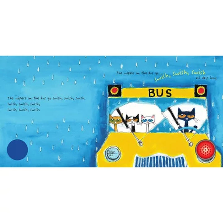 Pete the Cat: the Wheels on the Bus, Sound Board Book