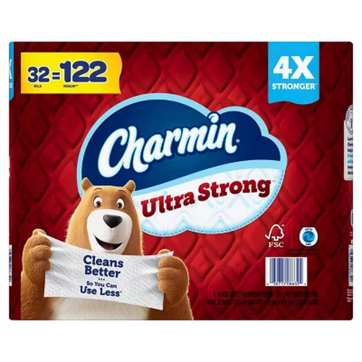 Charmin Ultra Strong Toilet Paper 231 Sheets/Roll, 32 Rolls