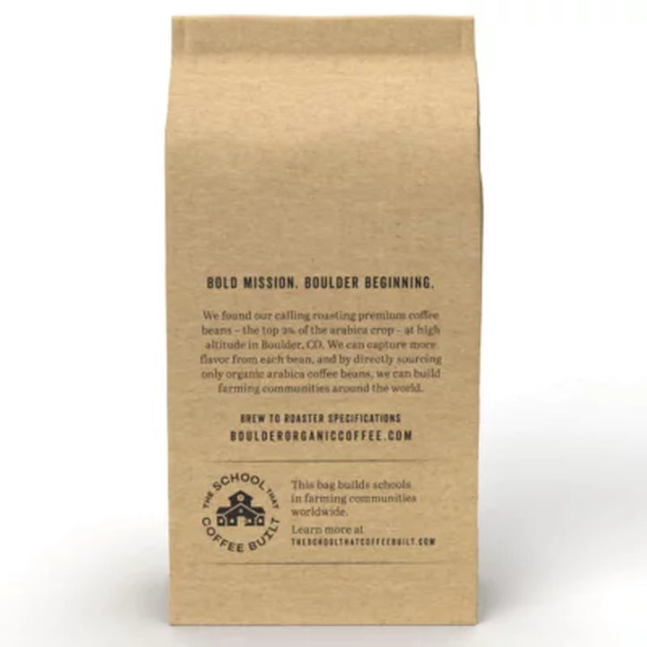 Boulder Organic Whole Bean Coffee, Summit Blend 32 Oz.