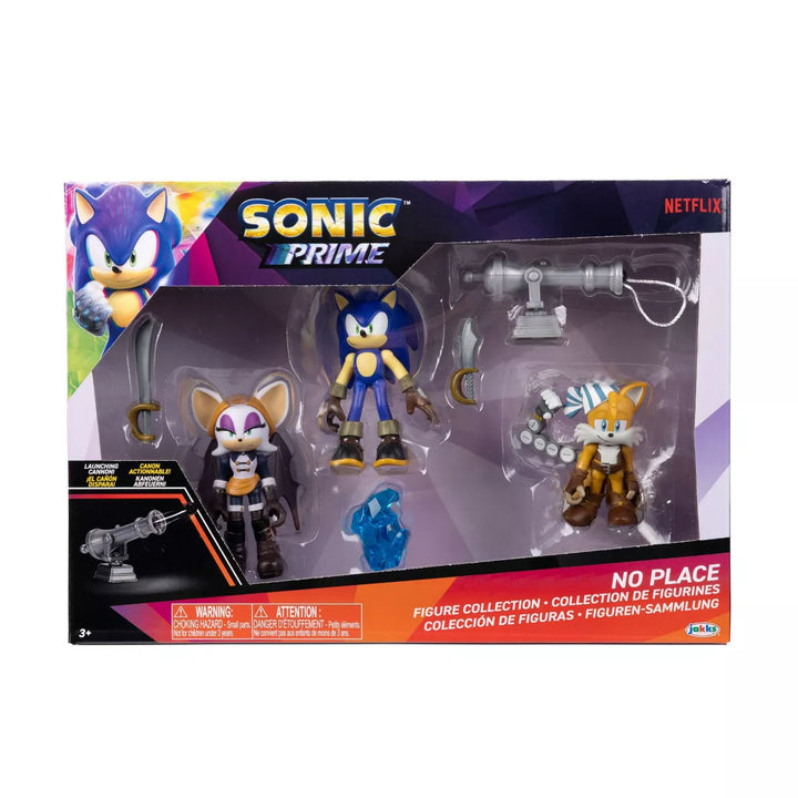 Sonic Prime No Place Action Figure Collection