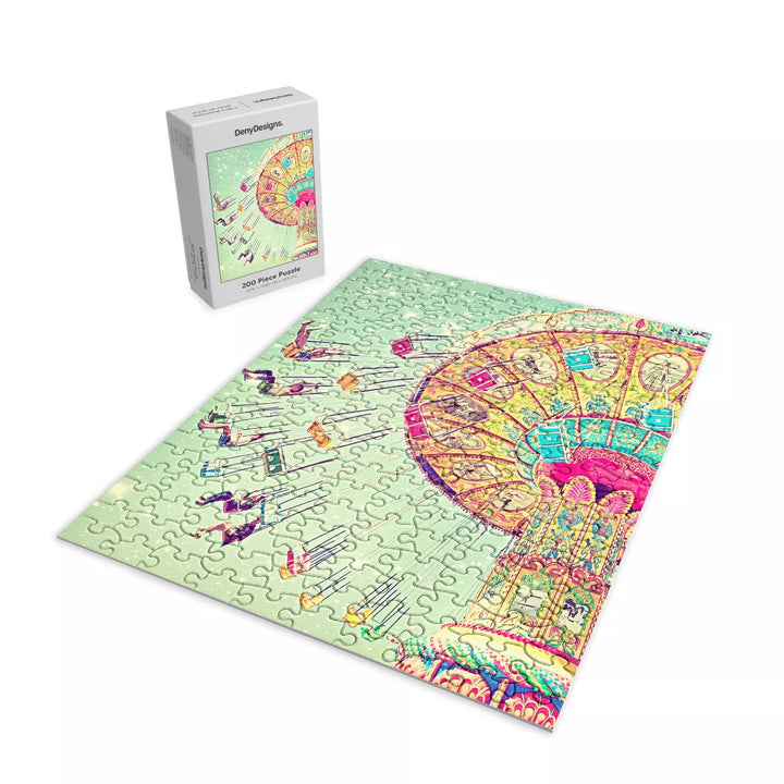 Shannon Clark Swinging through Stars Jigsaw Puzzle - Deny Designs