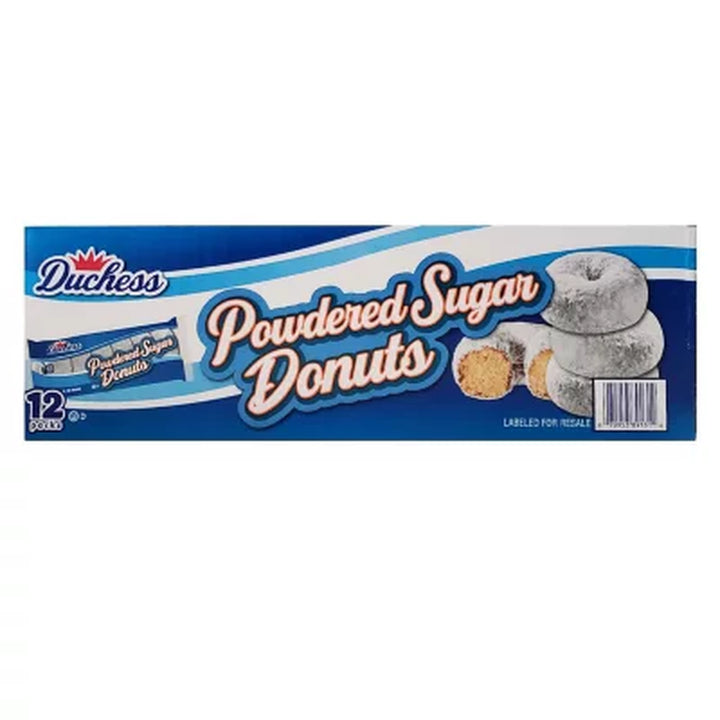 Duchess Mini Powdered Sugar Donuts, 3 Oz., 12 Pk.
