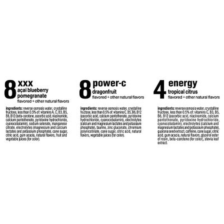 Glaceau Vitaminwater Variety Pack 20 Fl. Oz., 20 Pk.