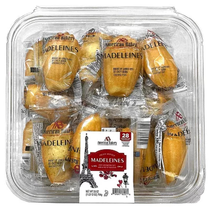 American Bakery Madeleines 1 Oz., 28 Pk.