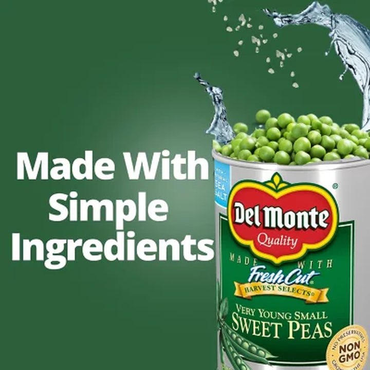 Del Monte Harvest Selects Very Young Small Sweet Peas , 15.25Oz., 8Pk.