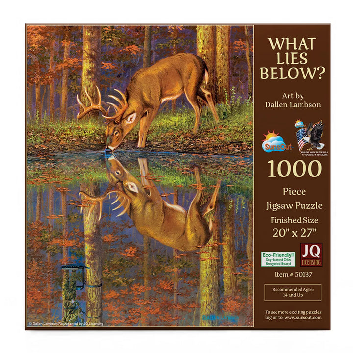 Sunsout What Lies Below? 1000 Pc Jigsaw Puzzle 50137