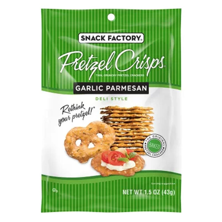 Snack Factory Pretzel Crisps, Variety Pack 1.5 Oz., 24 Pk.