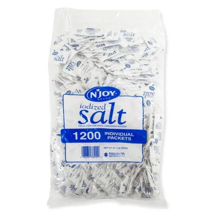 N'Joy Iodized Salt .5 G., 1,200 Ct.