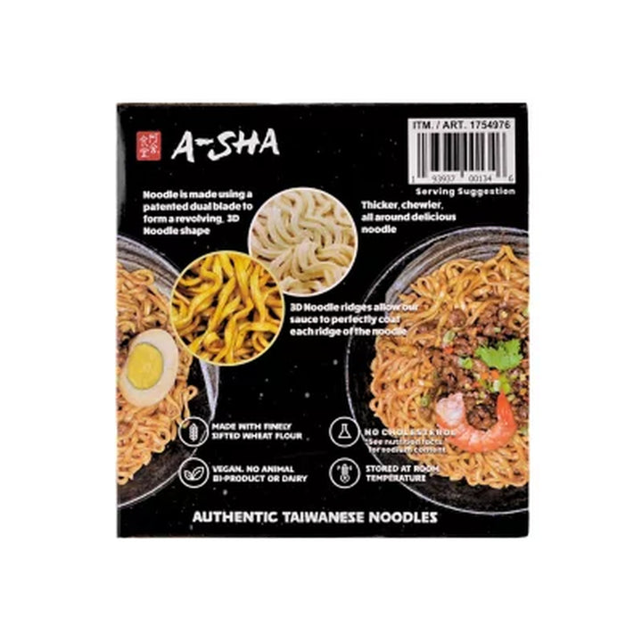 A-Sha Meteor Noodle with Danzai Sauce, 3.5 Oz., 12 Pk.