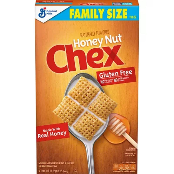 Chex Gluten Free Breakfast Cereal, Honey Nut 2 Pk.